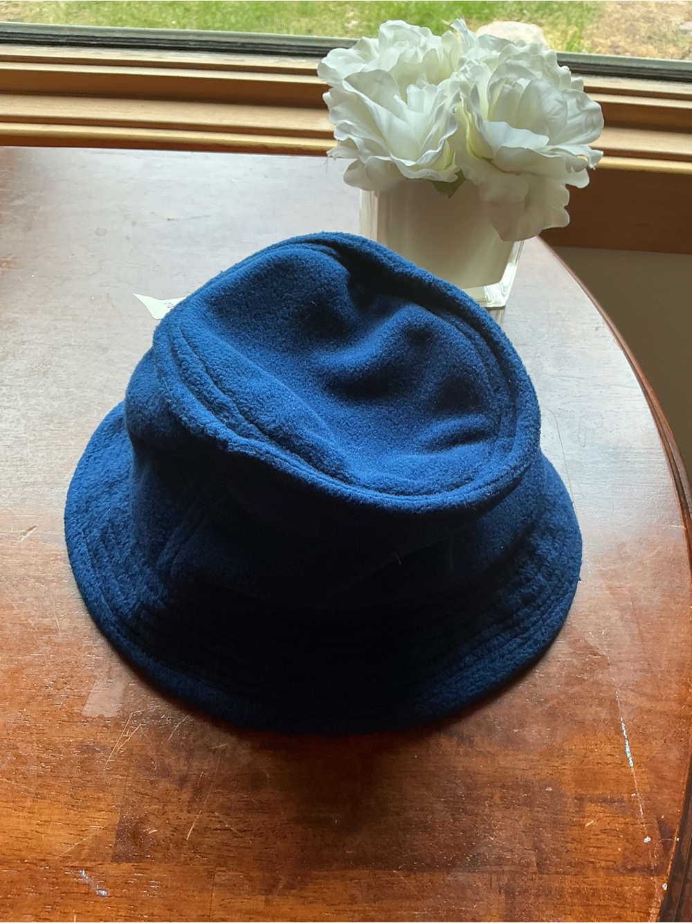 Aeropostale Fleece Bucket Hat Blue One Size NWT 2000s Vintage Y2K - Picture 12 of 13